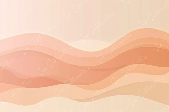 Abstract Pastel Color Wave Background: A Designer's Soft Spot