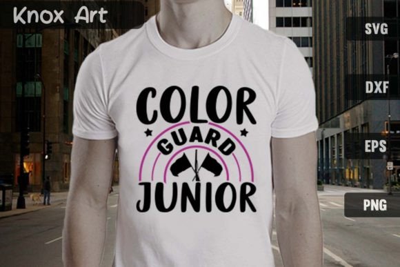 Color Guard Junior SVG Cut File: A Designer's Guide