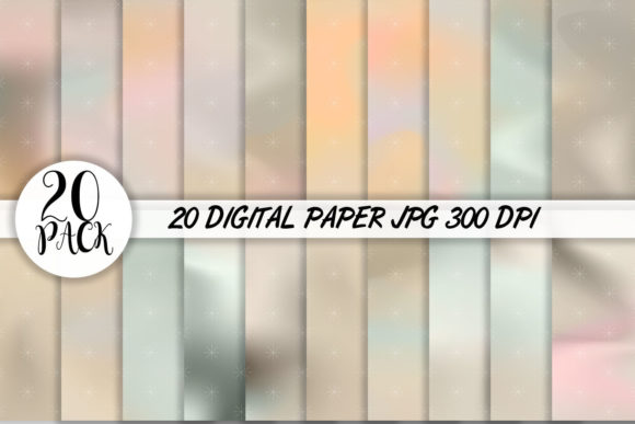 Fresh Easter Bunny Digital Paper Textures for Spring Projects
