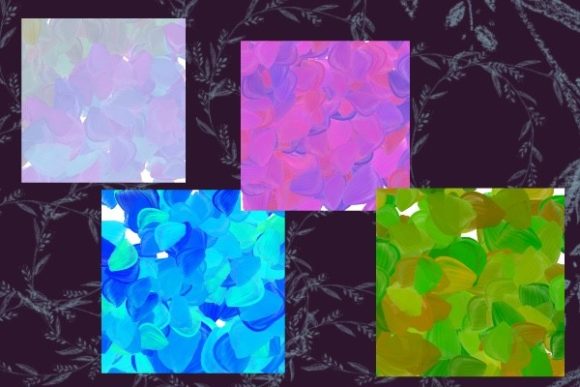 Mastering Visual Texture with Oil Color Backgrounds