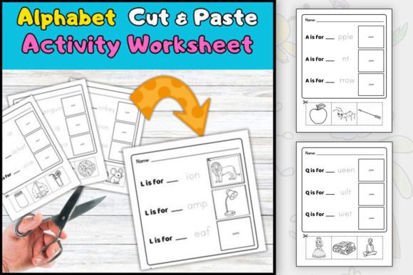 PreK Beginning Sounds: A Cut & Paste Learning Approach