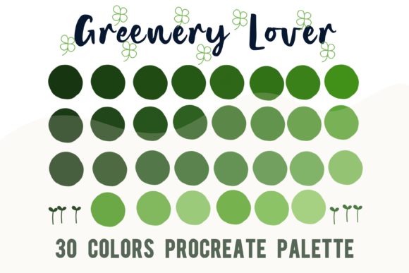 Procreate Color Palette Greenery Lover: A Designer's Shortcut to Nature