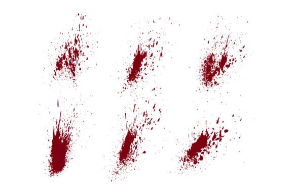 Splatter Red Color Blood Background: Bold Design for Impact