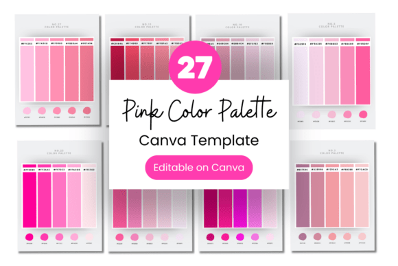 Why a Pink Color Palette with Hex Codes is a Branding Game-Changer
