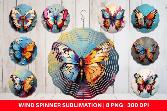 Wind Spinner Butterfly Vibrant Color: A Designer's Guide